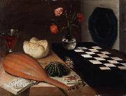 Lubin Baugin Still Life with Chessboard (mk08) oil painting